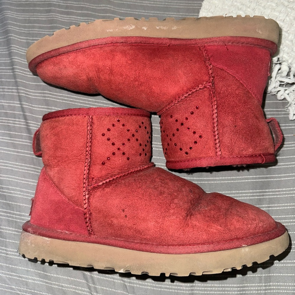 Ugg Mini Boots - Red